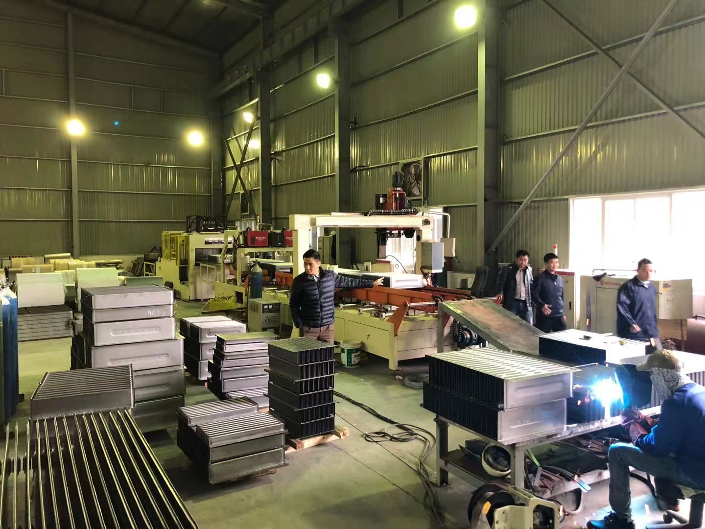 箔式繞線機客戶應用現(xiàn)場